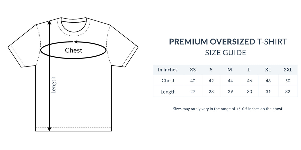 Paradise State Premium Oversized T-Shirt