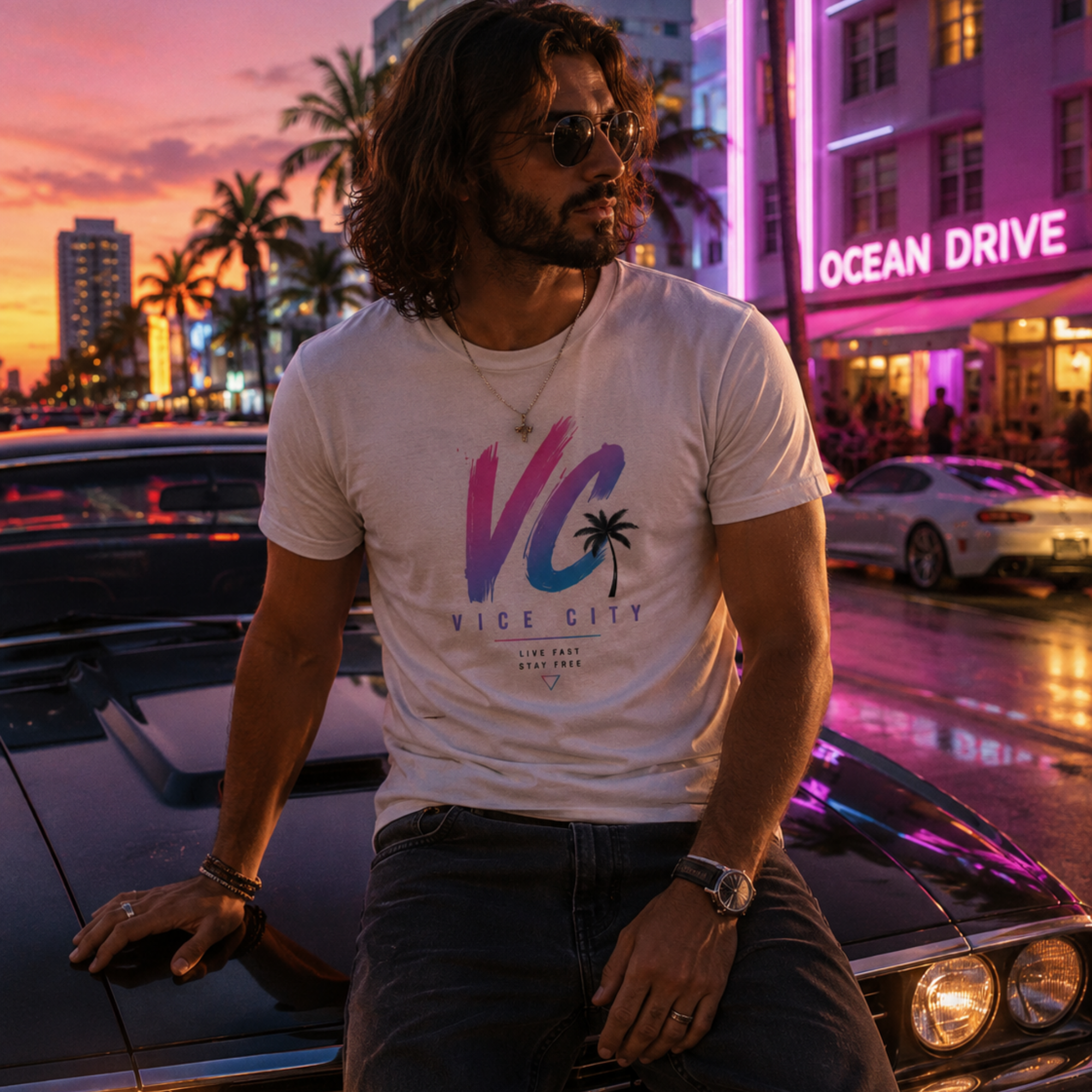 VC Brush Logo T-Shirt