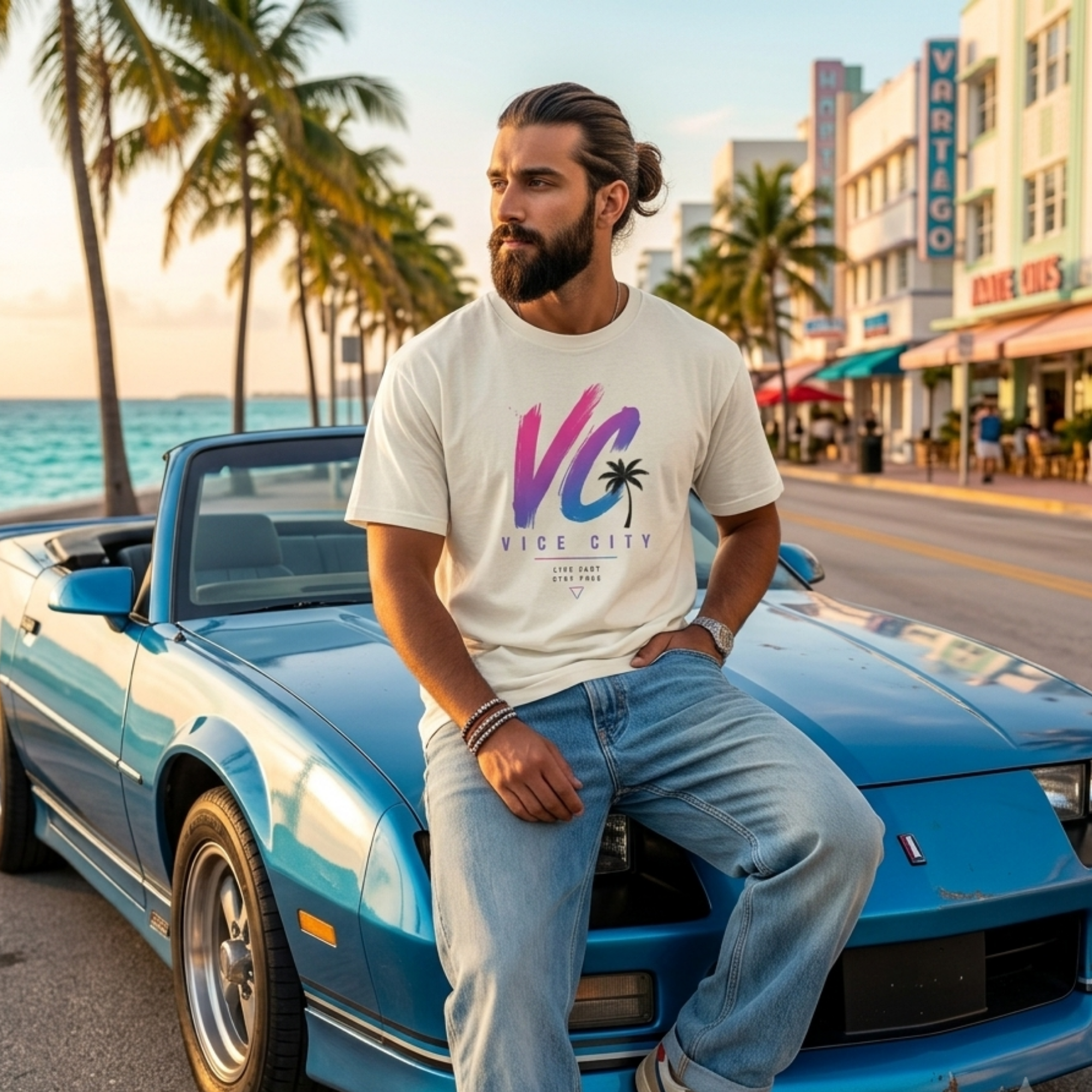 VC Brush Logo T-Shirt