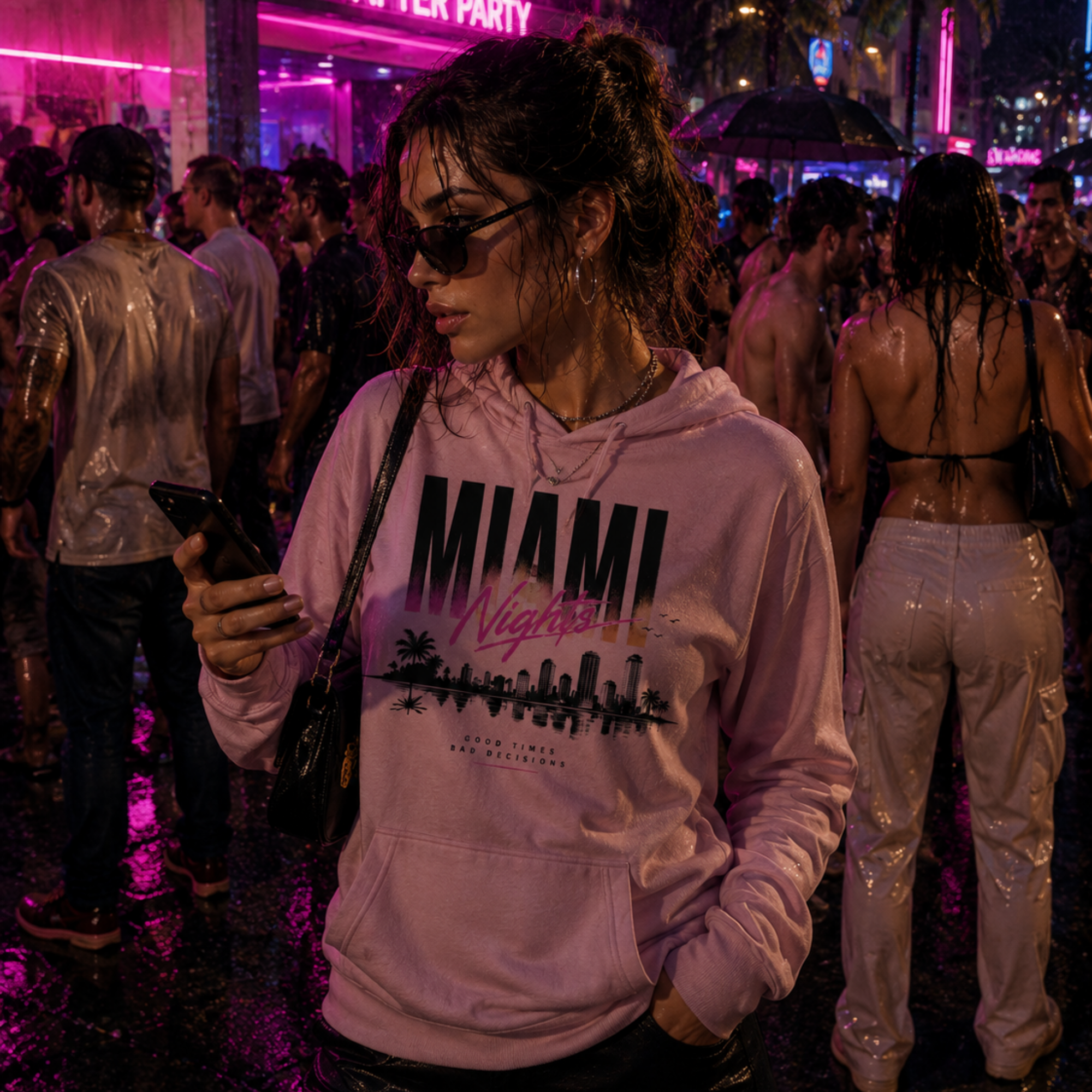 Miami Nights Hoodie